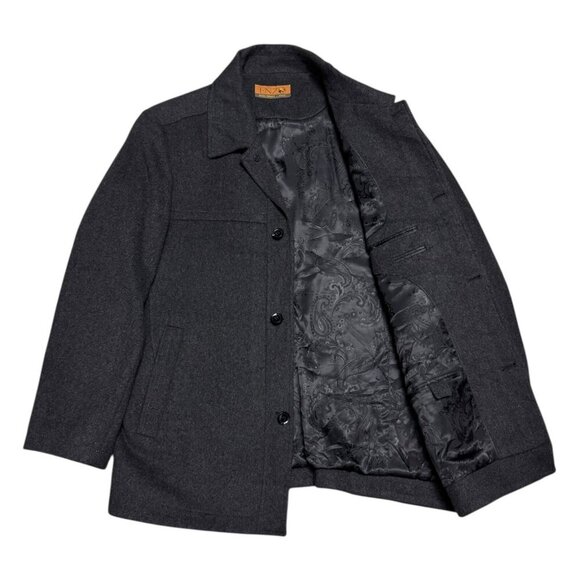 ENZO WOOL & CASHMERE Luxury Business Casual Blazer Coat Jacket Mens XL (44R) - Picture 1 of 8